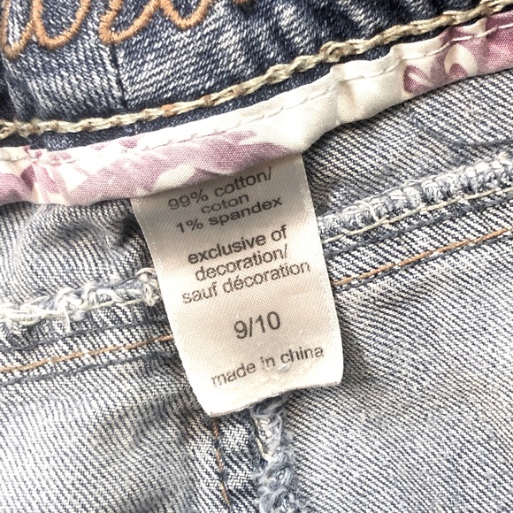 Distressed Jean Shorts Size 9/10 - Picture 7 of 10